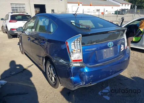 2011 Toyota Prius Two из США, поврежденный, VIN JTDKN3DU4B1473082